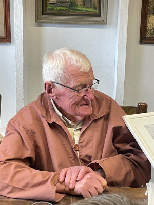 Fin août, nous avons fêté l'anniversaire de Gaby Le Bras, un des fondateurs de l'Association du Musée Vivant des Vieux Métiers qui a toujours a coeur de partager et de transmettre aux visiteurs.