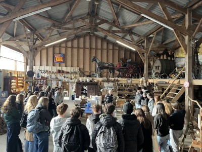 Les premières visites ont commencé. 