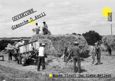 ouverture du musée ce dimanche 5 avril à partir de 14h 