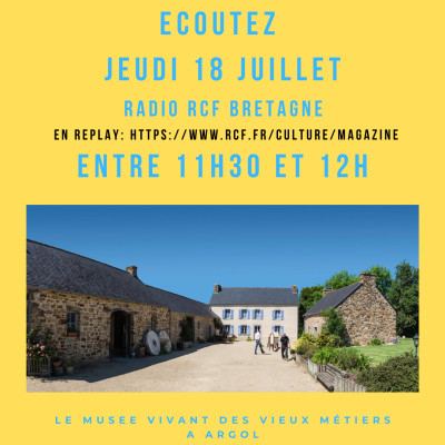 Vous allez découvrir le Musée Vivant des Vieux Métiers à  travers les différents témoignages de nos animateurs une visite radiophonique